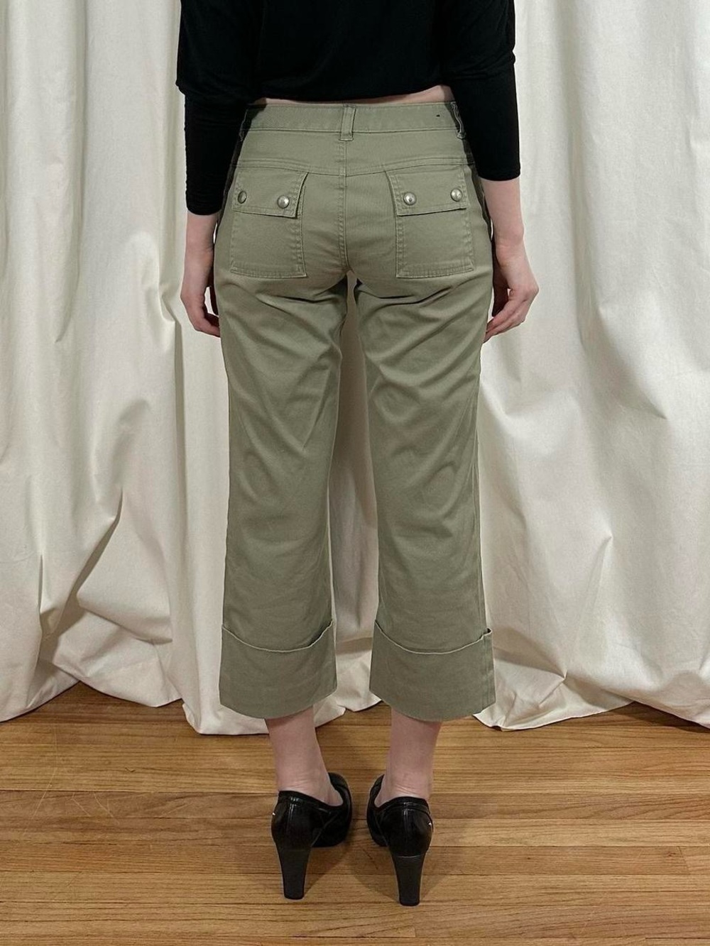 Low Rise Cargo Capris - Picture 4 of 8